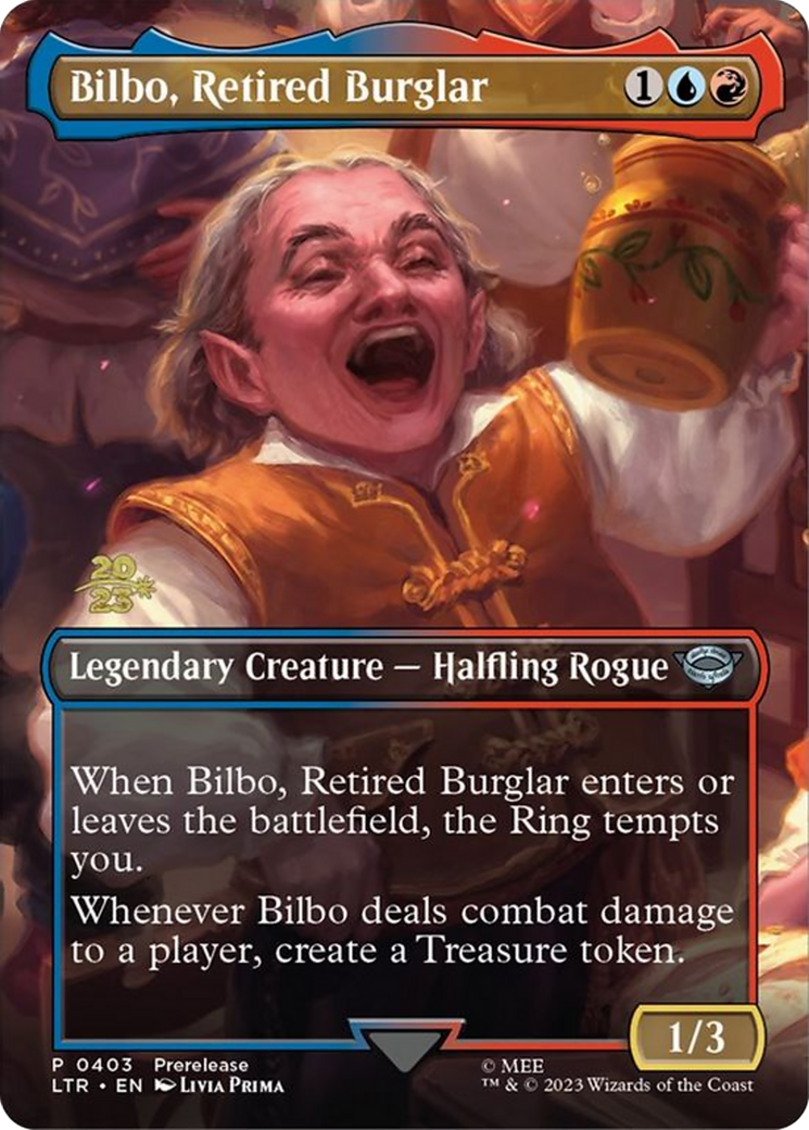 Bilbo, Retired Burglar [The Lord of the Rings: Tales of Middle-Earth Prerelease Promos]-1