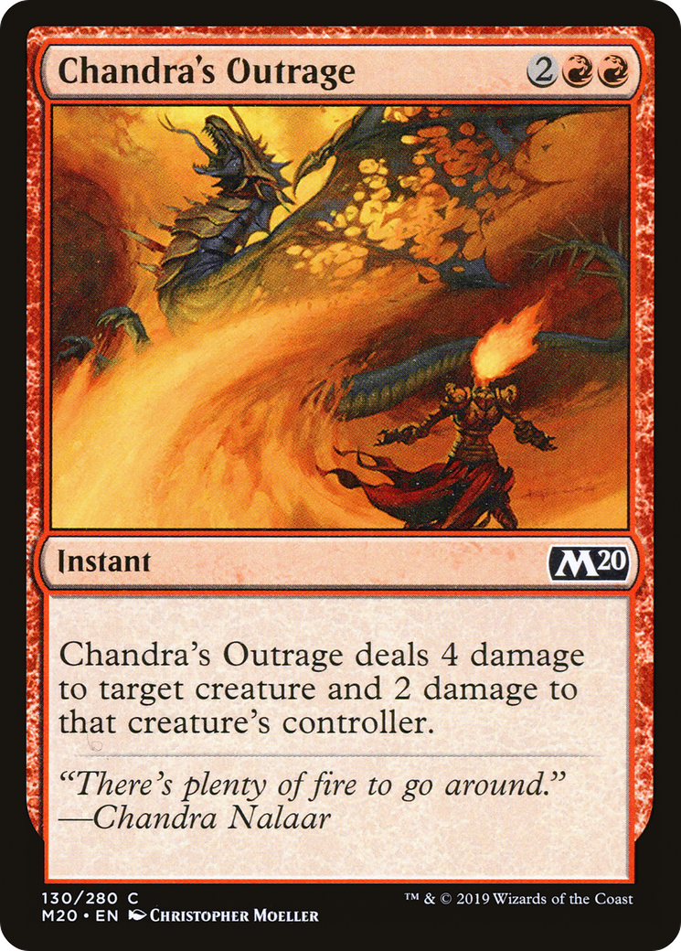Chandra's Outrage [Core Set 2020]-1