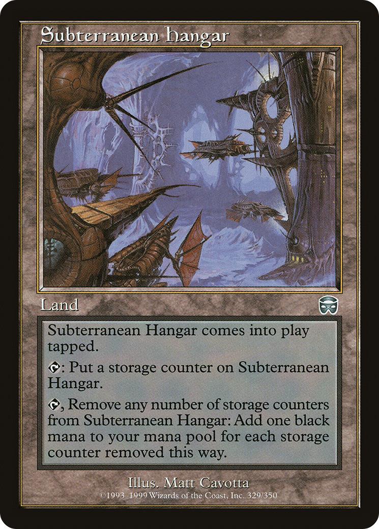 Subterranean Hangar [Mercadian Masques]-1