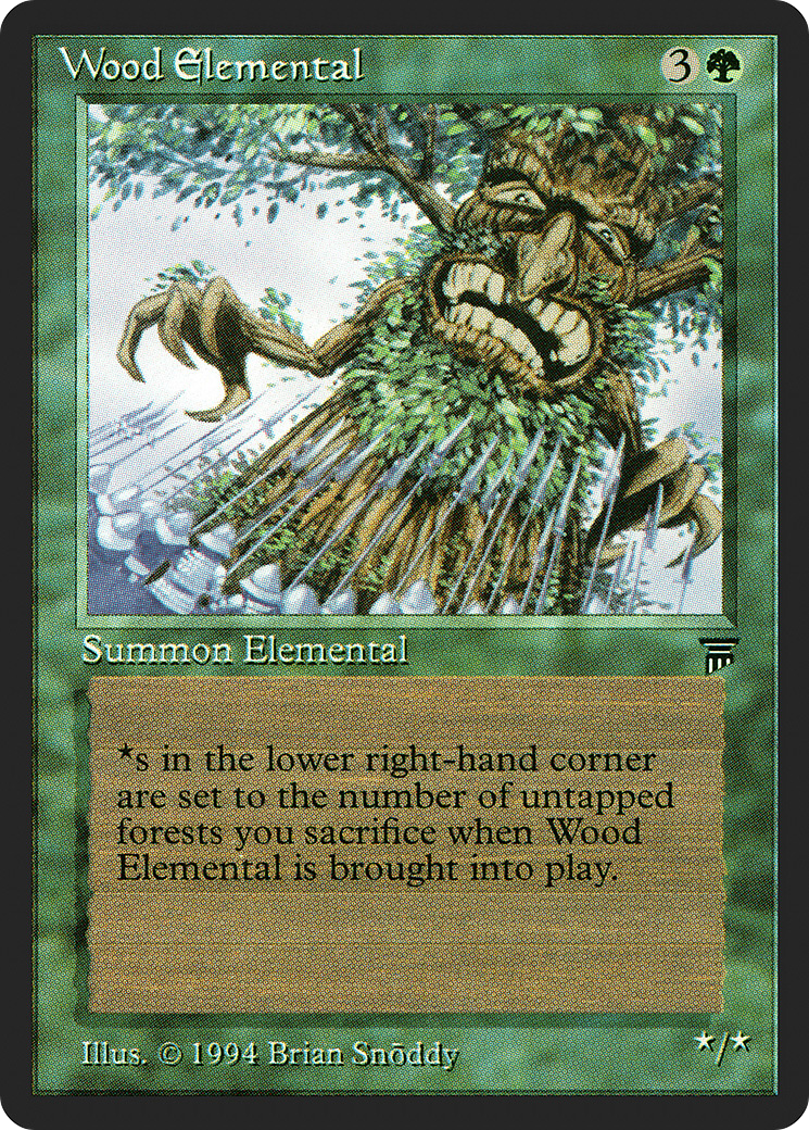Wood Elemental (LEG-) - Legends-1