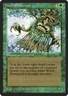 Wood Elemental (LEG-) - Legends-1