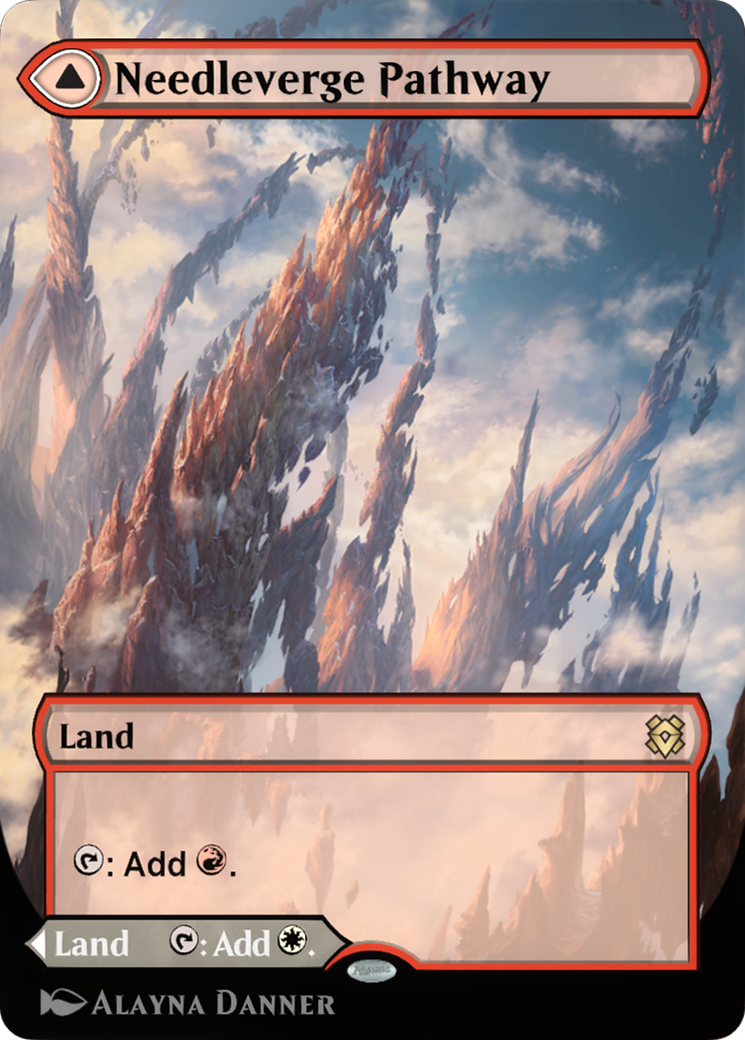 Needleverge Pathway // Pillarverge Pathway (ZNR-288†) - Zendikar Rising-3