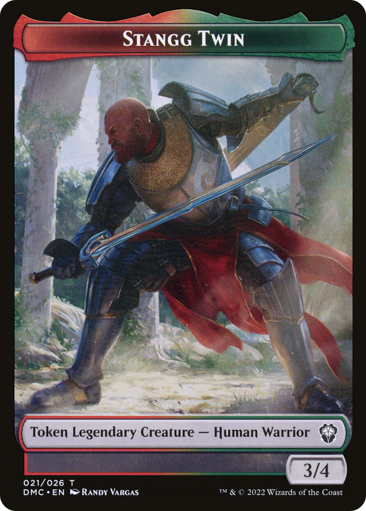 Stangg Twin (TDMU-021) - Dominaria United Tokens-1