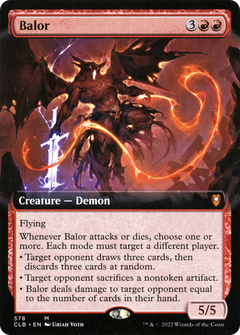 Balor (Extended Art) [Commander Legends: Battle for Baldur's Gate]-1