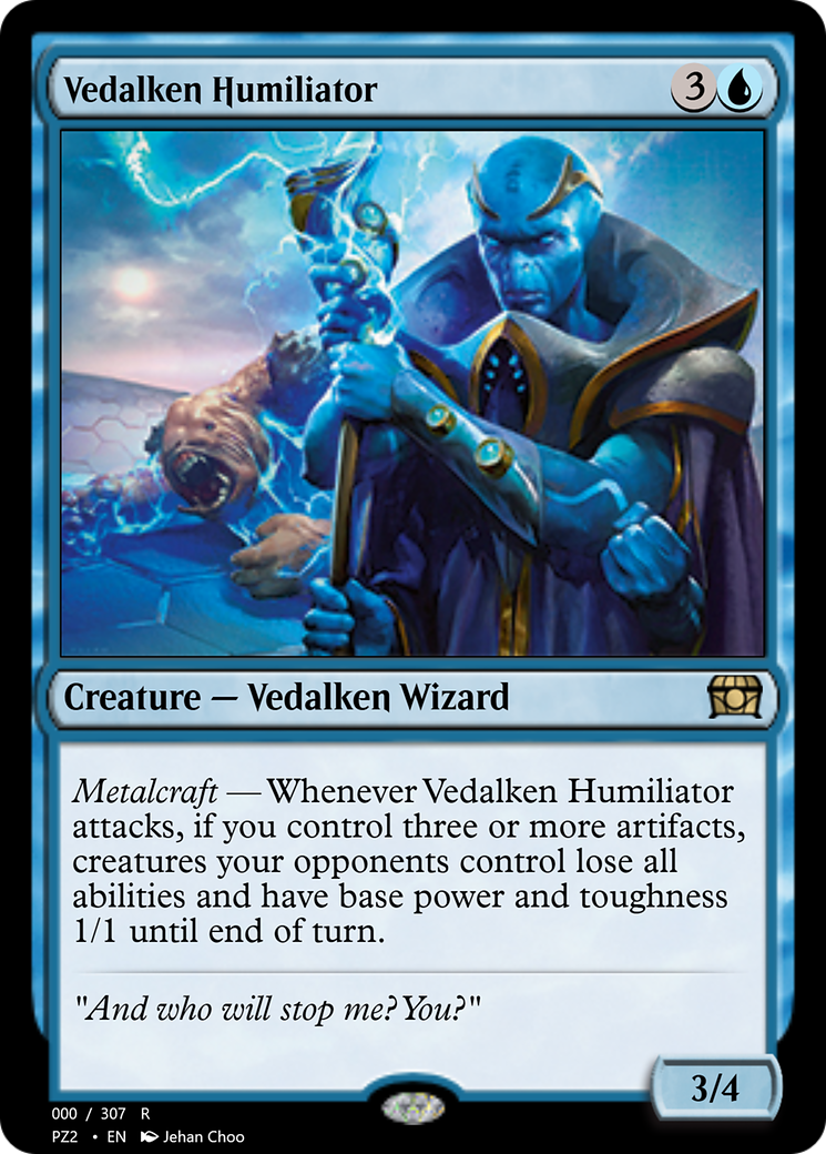 Vedalken Humiliator (PZ2-70731) - Treasure Chest Foil-1