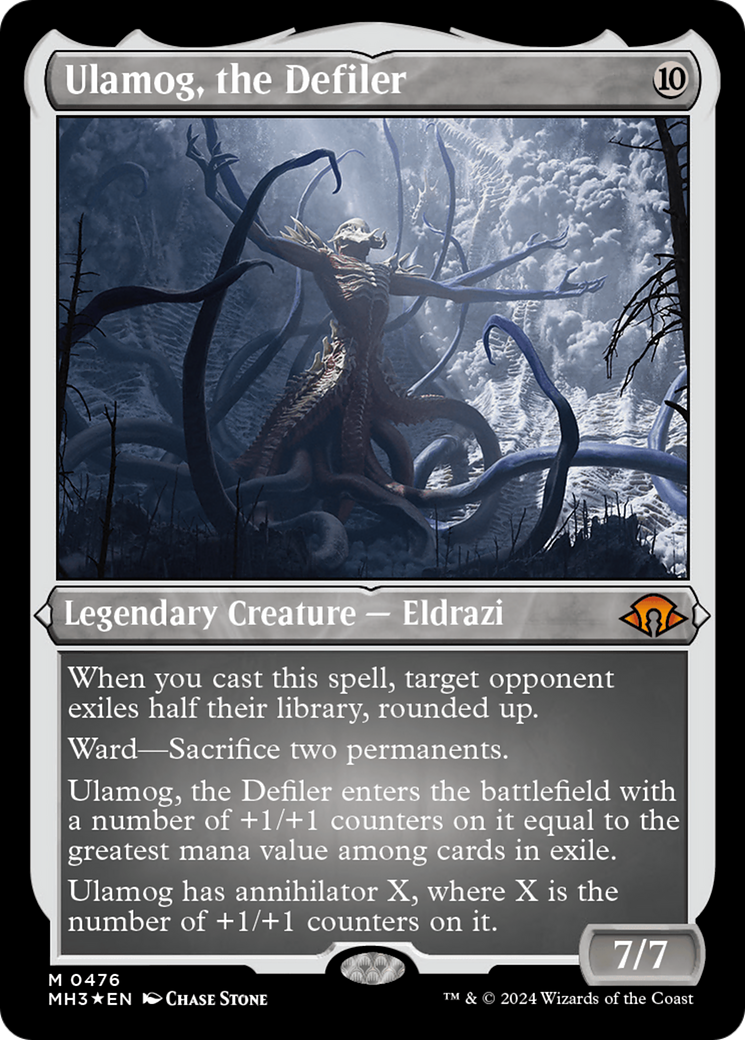 Ulamog, the Defiler (Foil Etched) [Modern Horizons 3]-1