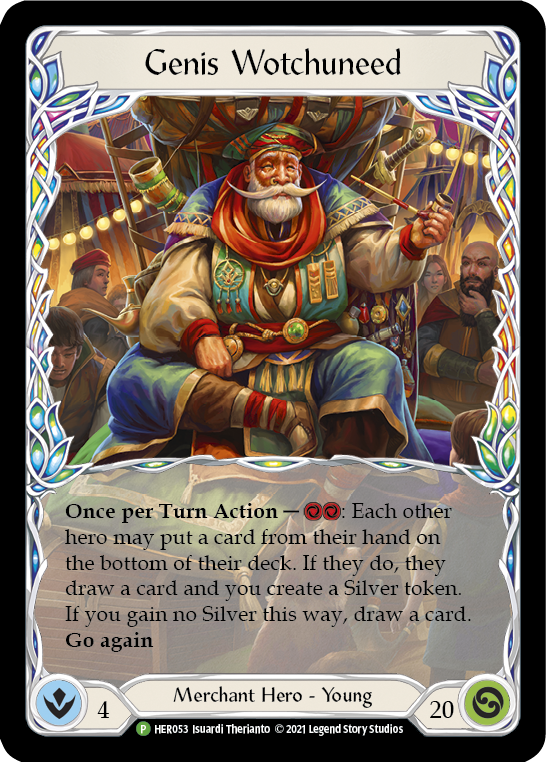 Genis Wotchuneed [HER053] (Promo)  Cold Foil-1