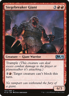 Siegebreaker Giant [Core Set 2019]-1