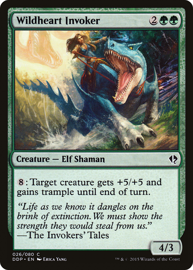 Wildheart Invoker (DDP-026) - Duel Decks: Zendikar vs. Eldrazi-1