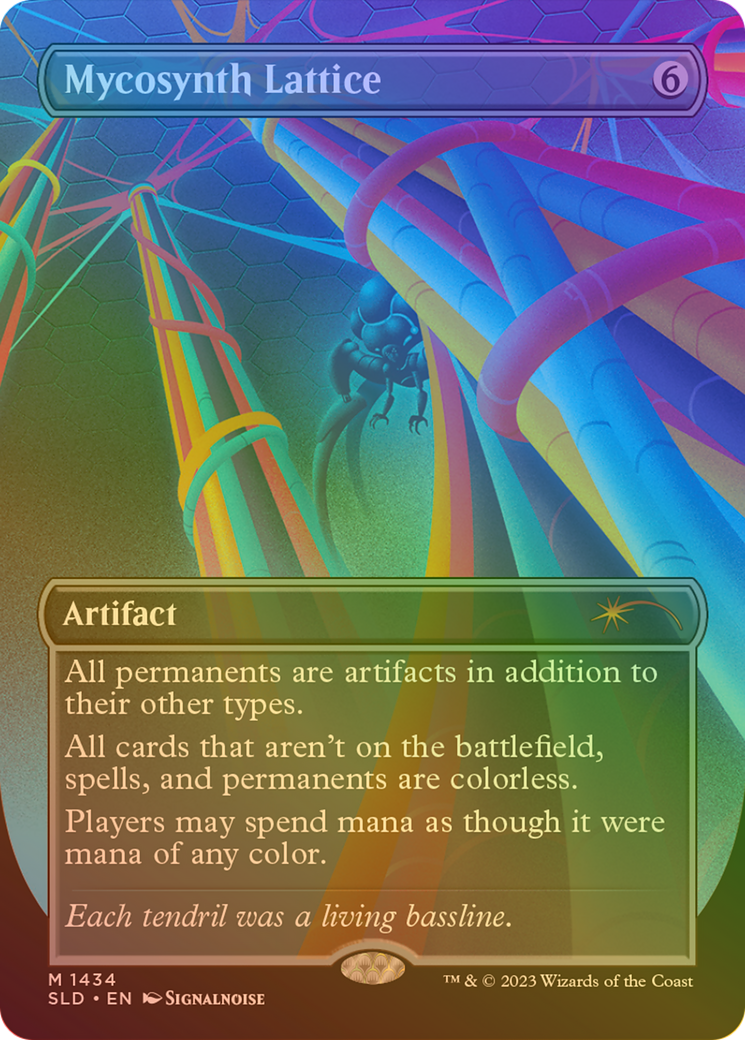 Mycosynth Lattice (Rainbow Foil) [Secret Lair Drop Series]-1