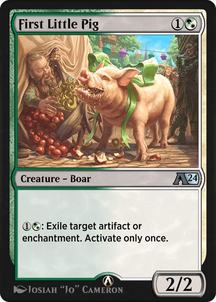 First Little Pig (YWOE-018) - Alchemy: Wilds of Eldraine-1