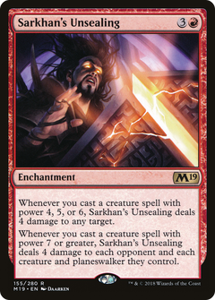 Sarkhan's Unsealing [Core Set 2019]-1