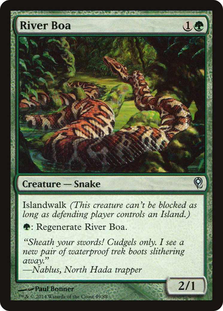 River Boa [Duel Decks: Jace vs. Vraska]-1