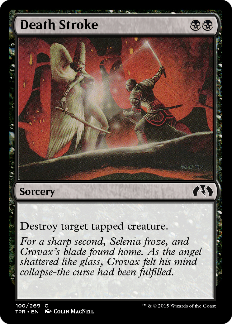 Death Stroke (TPR-100) - Tempest Remastered Foil-1