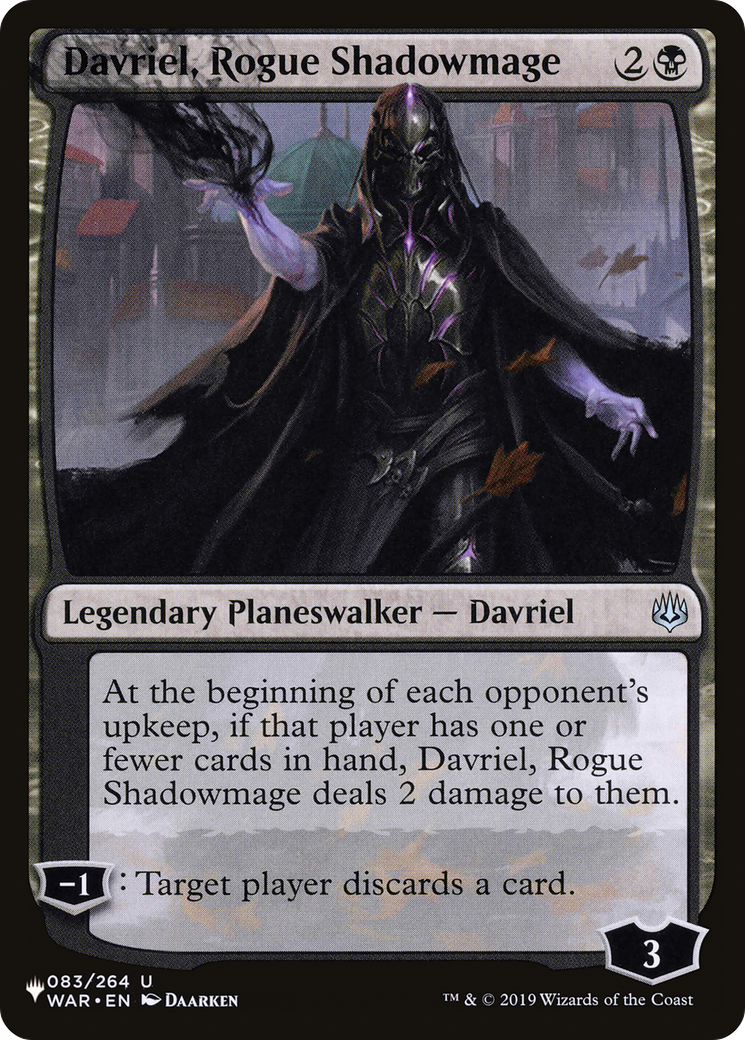 Davriel, Rogue Shadowmage [The List]-1