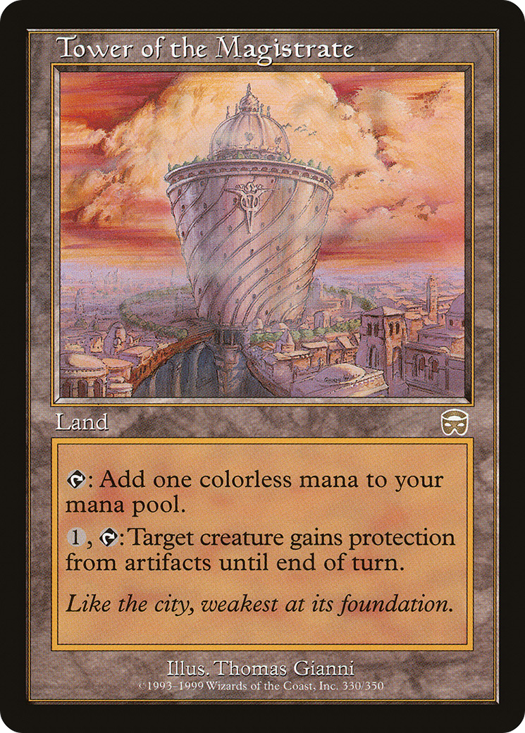 Tower of the Magistrate [Mercadian Masques]-1