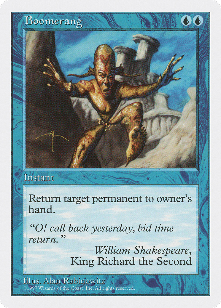 Boomerang (5ED-075) - Fifth Edition-1