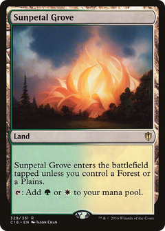 Sunpetal Grove [Commander 2016]-1