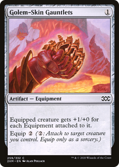 Golem-Skin Gauntlets [Double Masters]-1