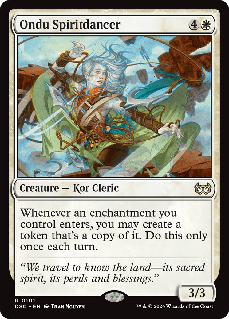 Ondu Spiritdancer [Duskmourn: House of Horror Commander]-1