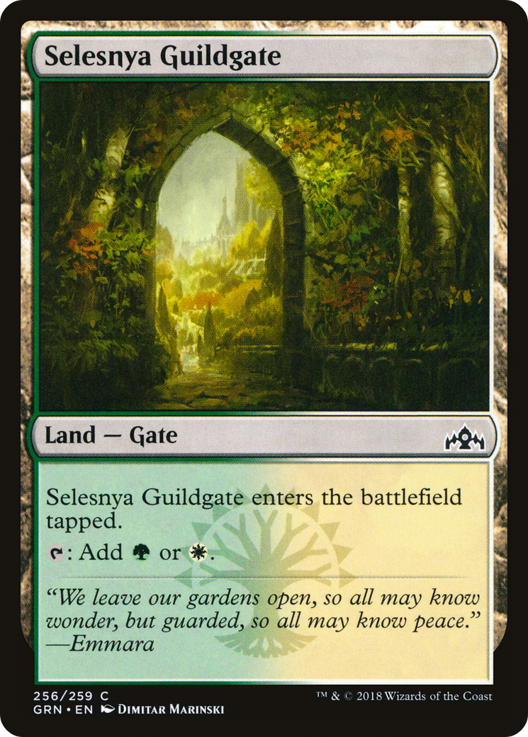 Selesnya Guildgate (256/259) [Guilds of Ravnica]-1