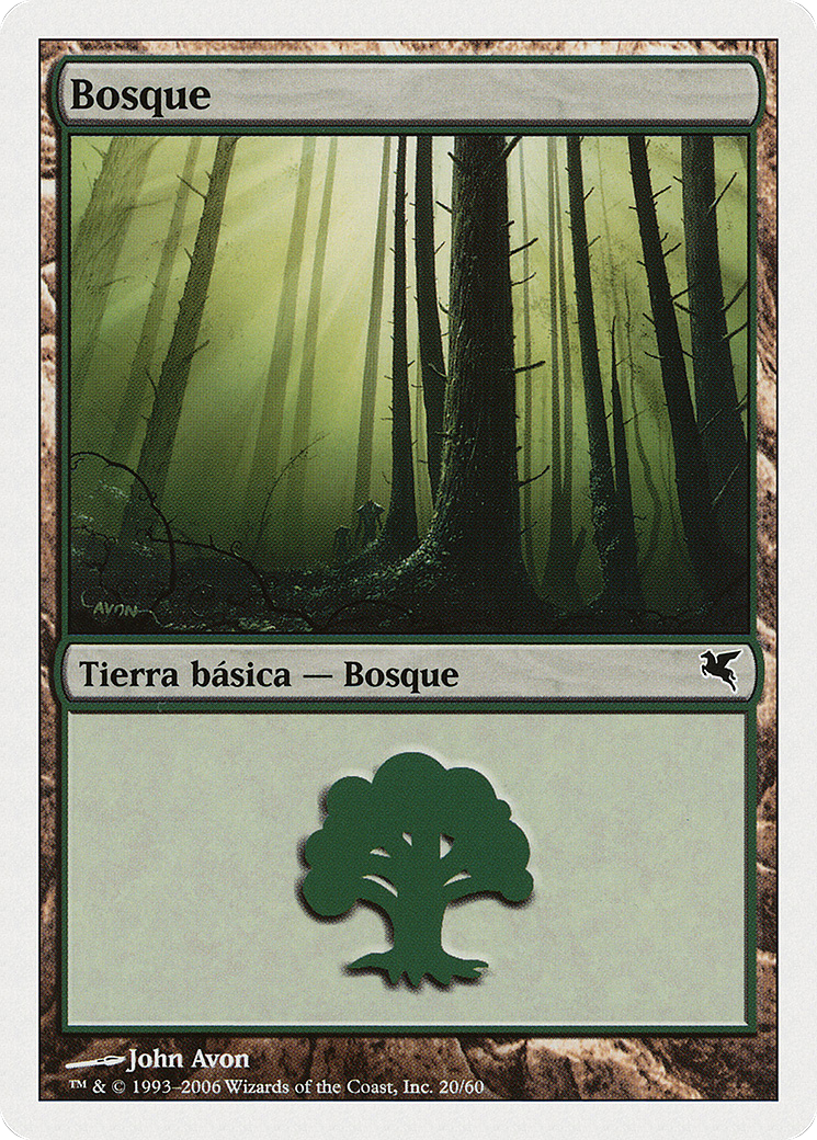 Forest (Spanish) - "Bosque" (B20) (PSAL-B20) - Salvat 2005-1