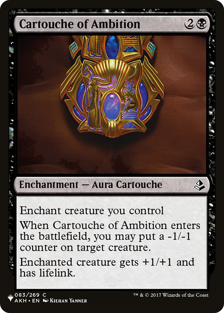 Cartouche of Ambition [The List]-1