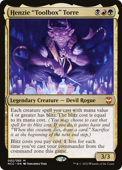 Henzie "Toolbox" Torre [Streets of New Capenna Commander]-1