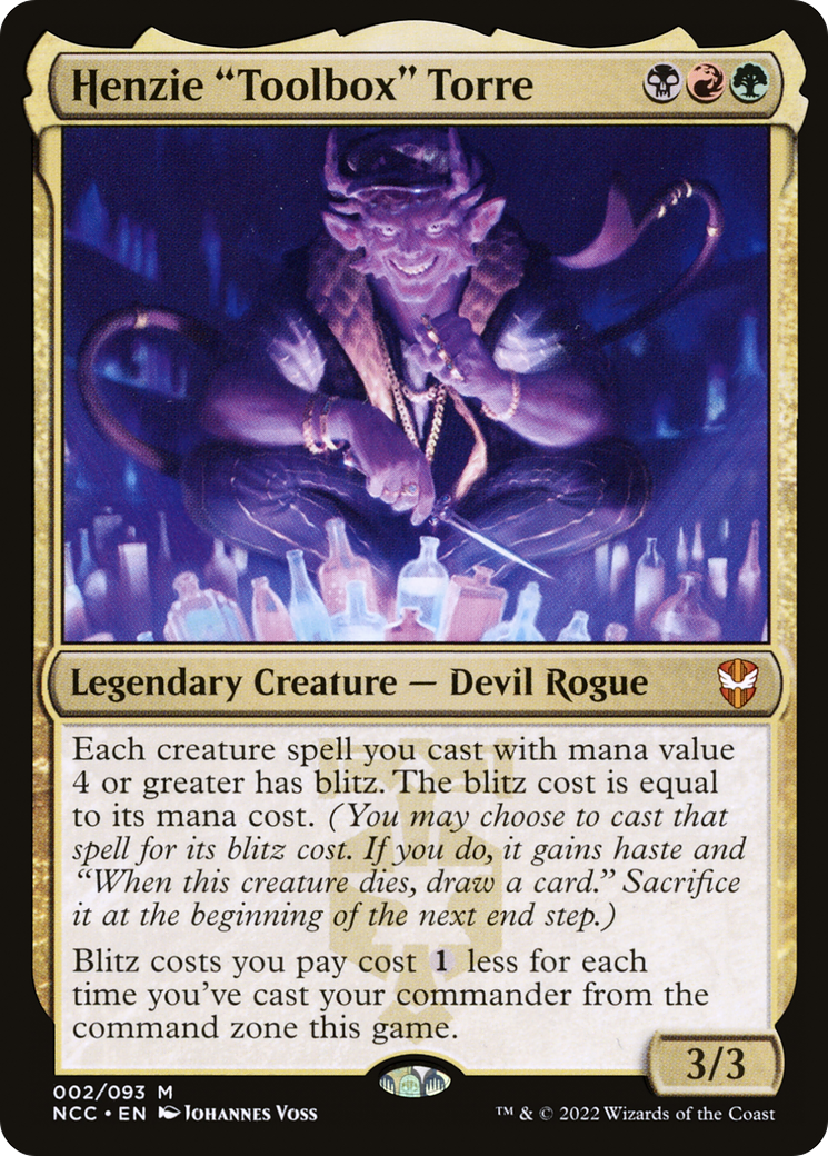 Henzie "Toolbox" Torre [Streets of New Capenna Commander]-1