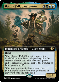 Bonny Pall, Clearcutter (Extended Art) [Outlaws of Thunder Junction]-1