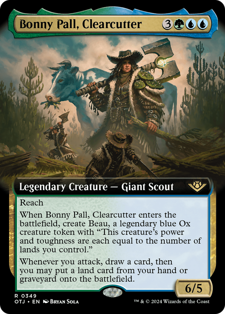 Bonny Pall, Clearcutter (Extended Art) [Outlaws of Thunder Junction]-1