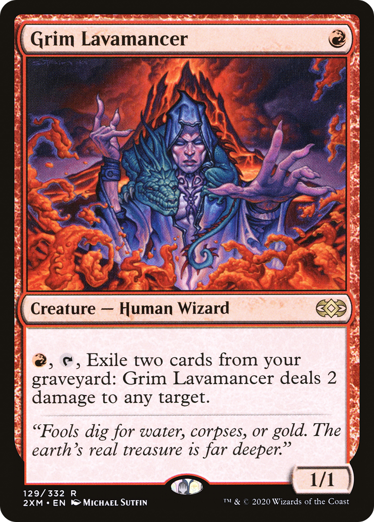 Grim Lavamancer [Double Masters]-1