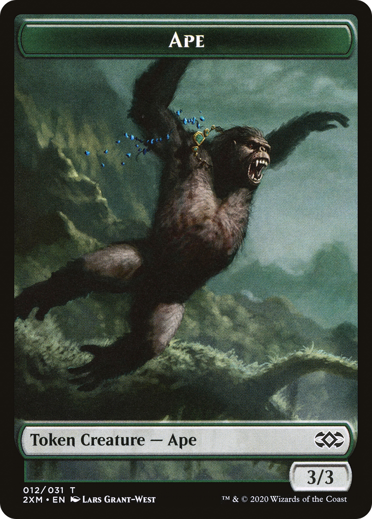 Ape (T2XM-012) - Double Masters Tokens-1