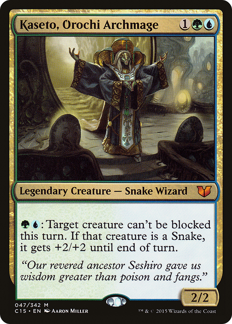 Kaseto, Orochi Archmage [Commander 2015]-1