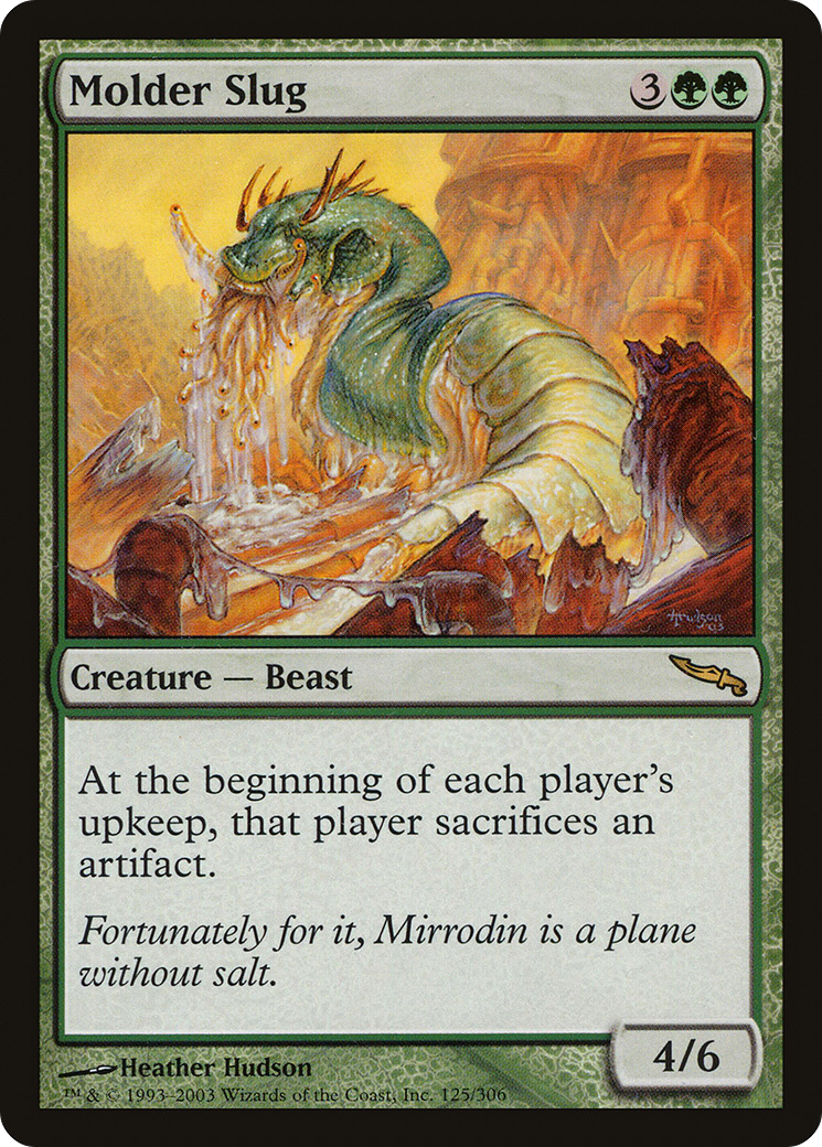 Molder Slug [Mirrodin]-1