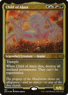Child of Alara (Foil Etched) [Double Masters 2022]-1
