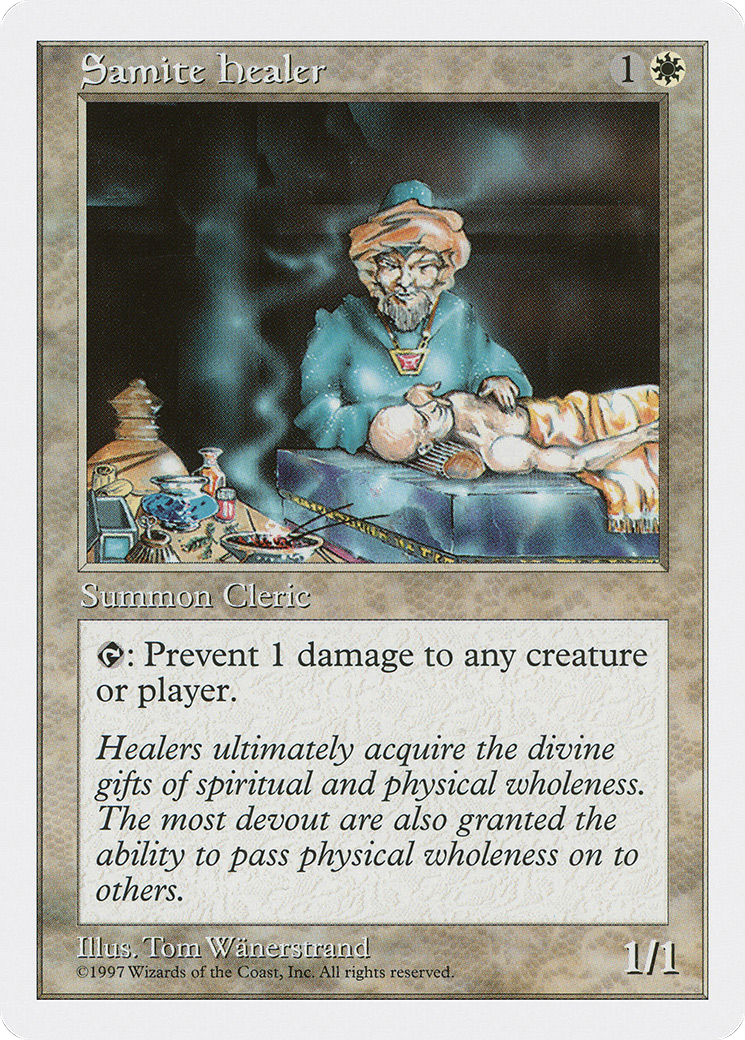 Samite Healer [Fifth Edition]-1