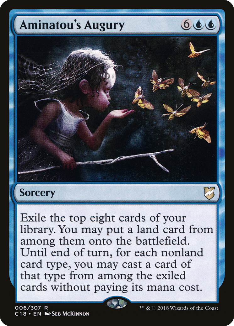 Aminatou's Augury [Commander 2018]-1