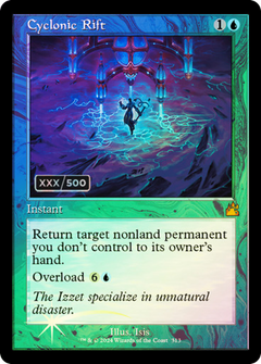 Cyclonic Rift (Retro) (Serialized) [Ravnica Remastered]-1