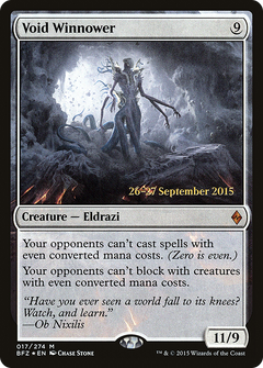 Void Winnower (PRE-017) - Battle for Zendikar Promos Foil-1