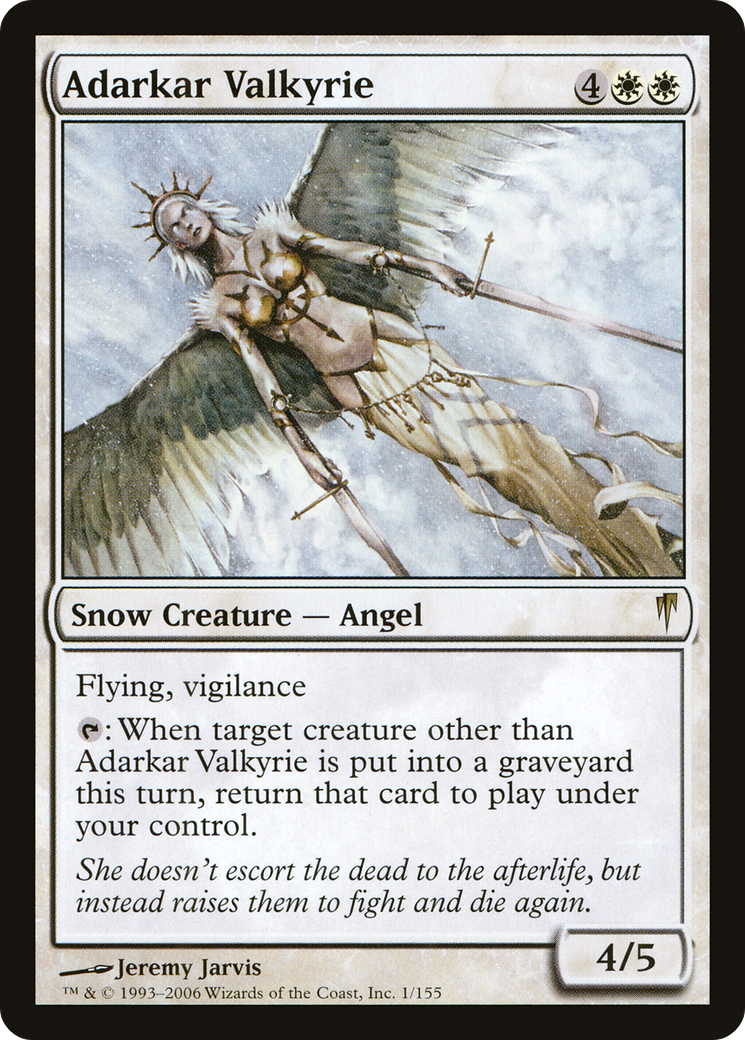 Adarkar Valkyrie [Coldsnap]-1
