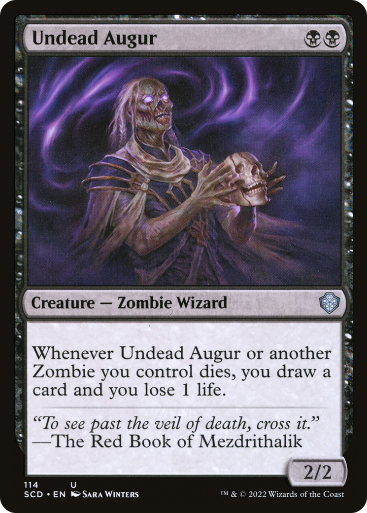 Undead Augur (SCD-114) - Starter Commander Decks-1