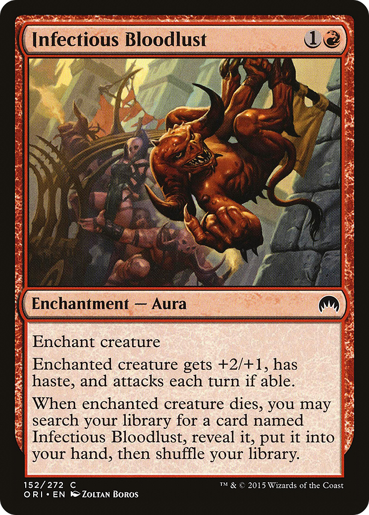 Infectious Bloodlust [Magic Origins]-1