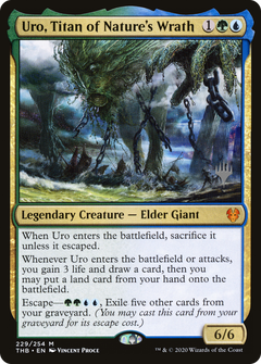 Uro, Titan of Nature's Wrath (PPTHB-229) - Theros Beyond Death Promos Foil-1