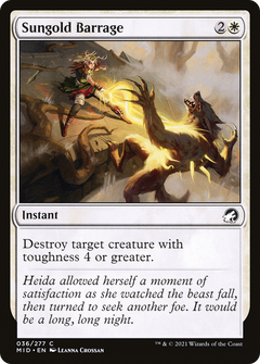 Sungold Barrage [Innistrad: Midnight Hunt]-1