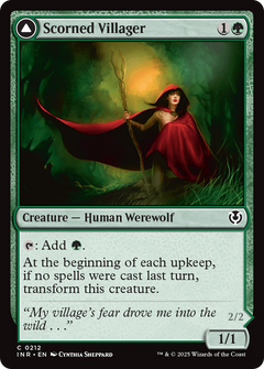 Scorned Villager // Scrounged Scythe [Innistrad Remastered]-3
