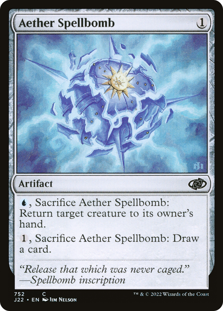 Aether Spellbomb [Jumpstart 2022]-1
