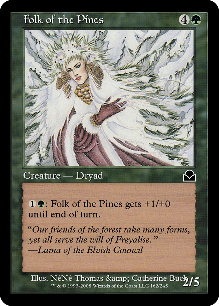 Folk of the Pines (ME2-162) - Masters Edition II Foil-1