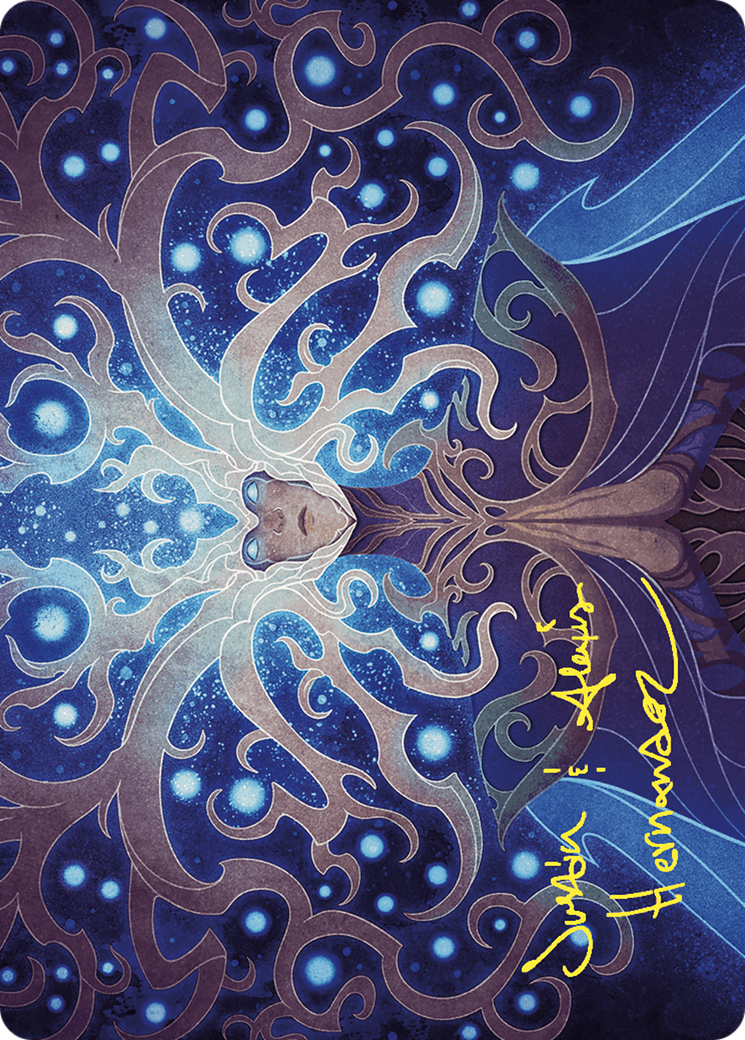 Omniscience // Omniscience (AWOE-068) - Wilds of Eldraine Art Series (Borderless) Foil-1