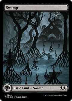 Swamp (264) (Full-Art) [Wilds of Eldraine]-1
